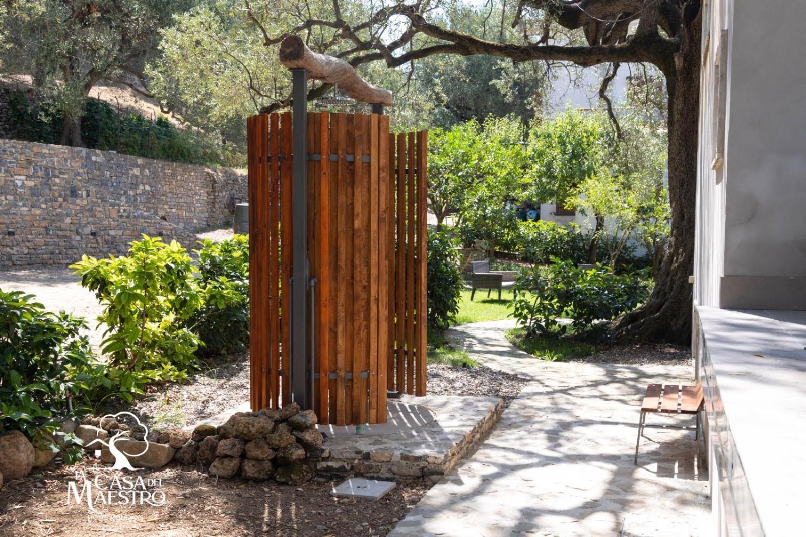 La Casa Del Maestro Attico Leilighet Pisciotta Eksteriør bilde